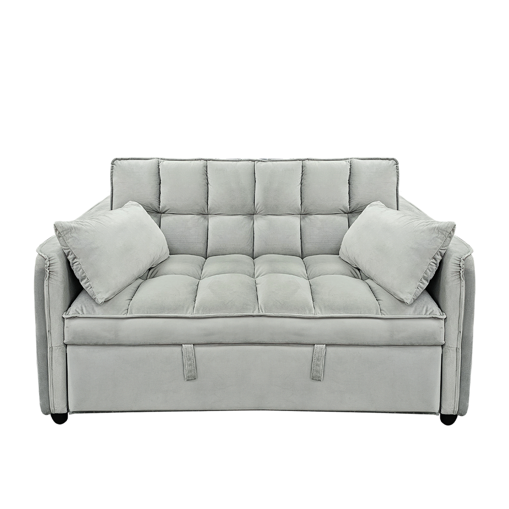 Sarantino Quincy Velvet 2-Seater Sofa Bed