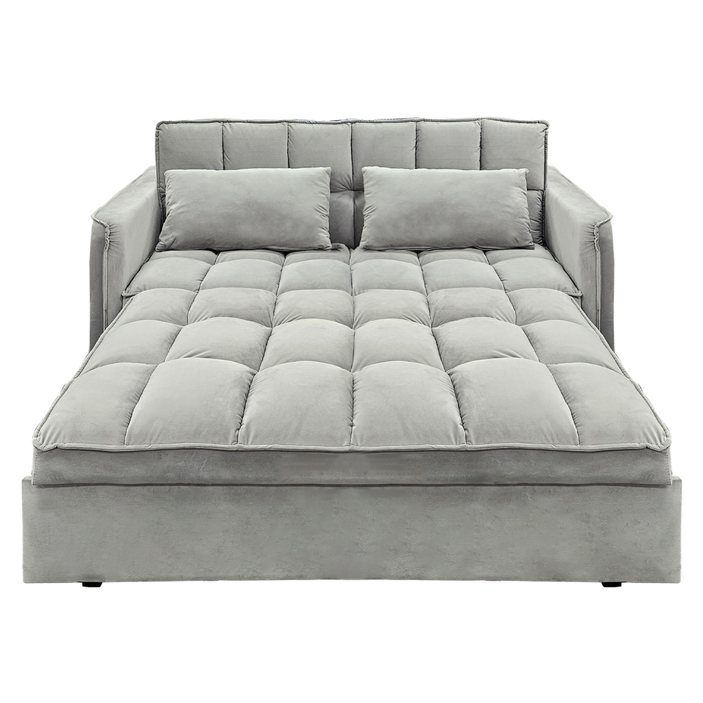 Sarantino Quincy Velvet 2-Seater Sofa Bed