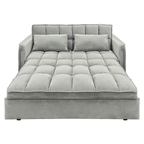 Sarantino Quincy Velvet 2-Seater Sofa Bed