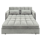 Sarantino Quincy Velvet 2-Seater Sofa Bed