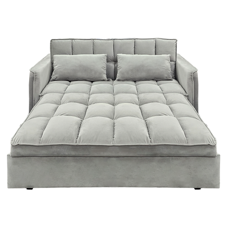 Sarantino Quincy Velvet 2-Seater Sofa Bed