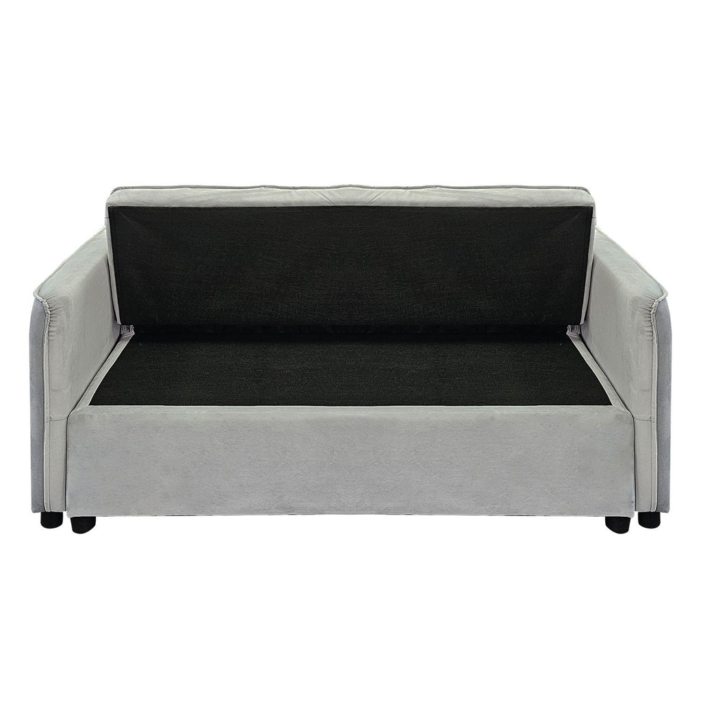 Sarantino Quincy Velvet 2-Seater Sofa Bed