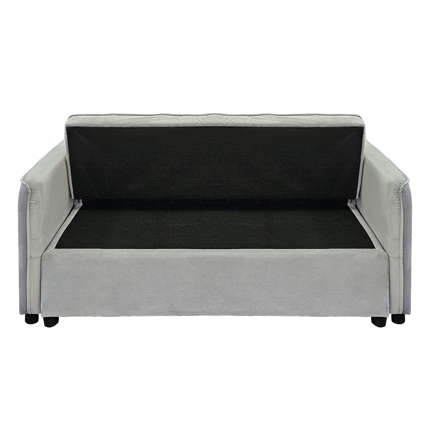 Sarantino Quincy Velvet 2-Seater Sofa Bed