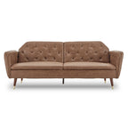Sarantino Faux Velvet Convertible Sofa Bed