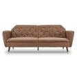 Sarantino Faux Velvet Convertible Sofa Bed