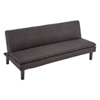Sarantino Modular 3 Seater Sofa Bed - Black