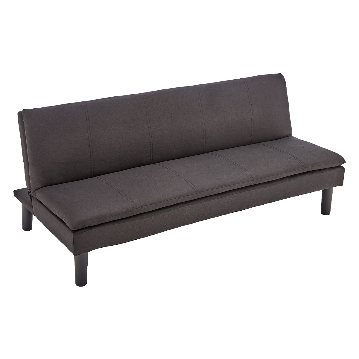 Sarantino Modular 3 Seater Sofa Bed - Black