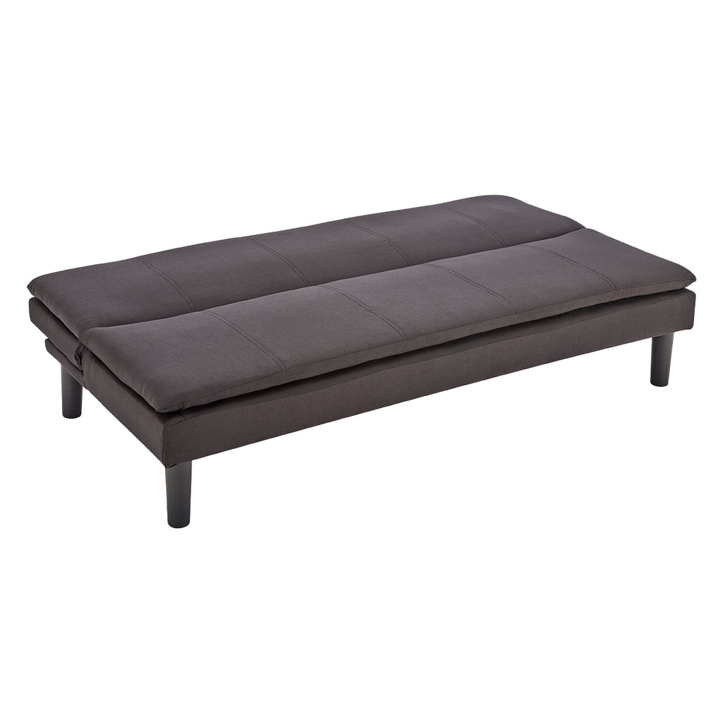 Sarantino Modular 3 Seater Sofa Bed - Black