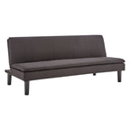 Sarantino Modular 3 Seater Sofa Bed - Black