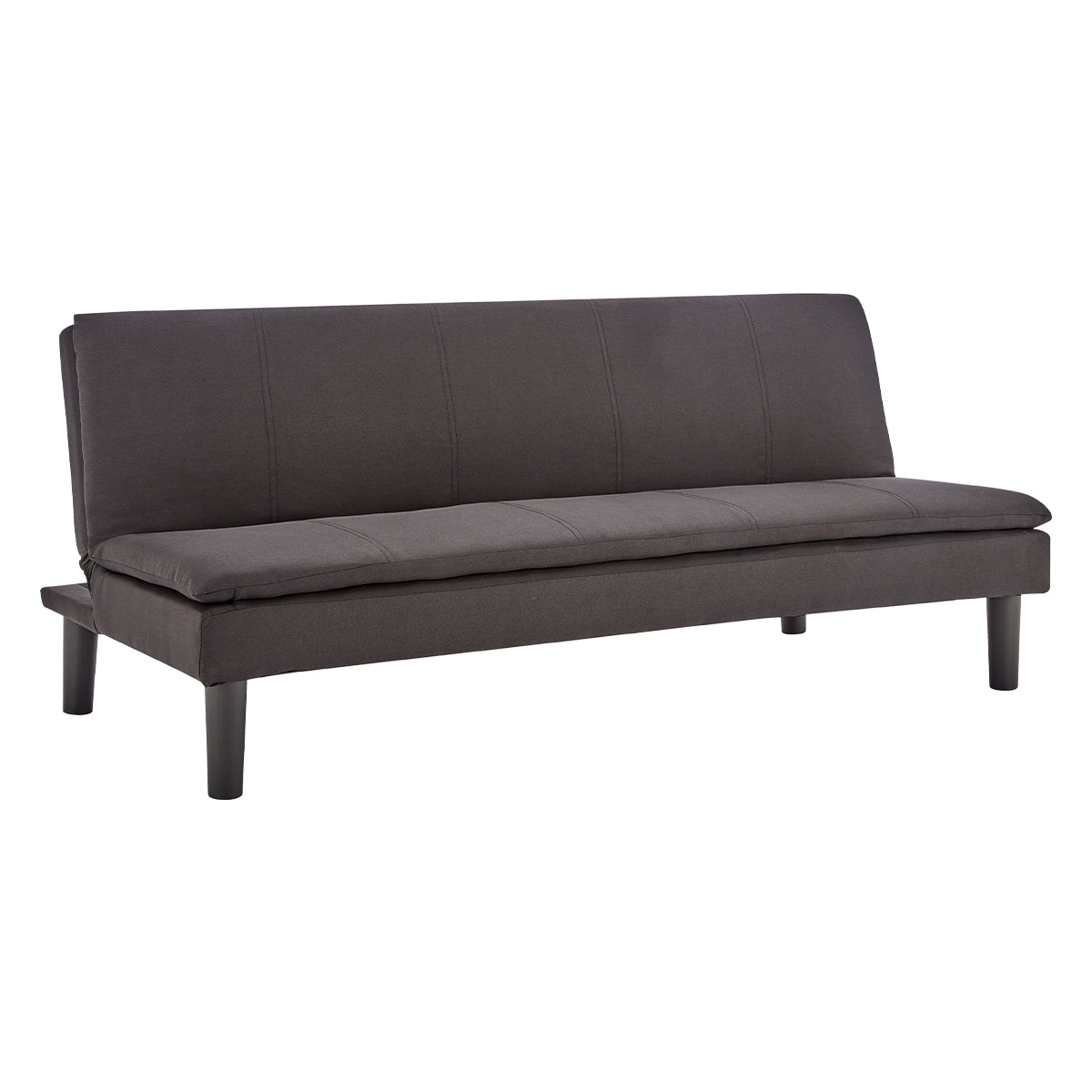 Sarantino Modular 3 Seater Sofa Bed - Black