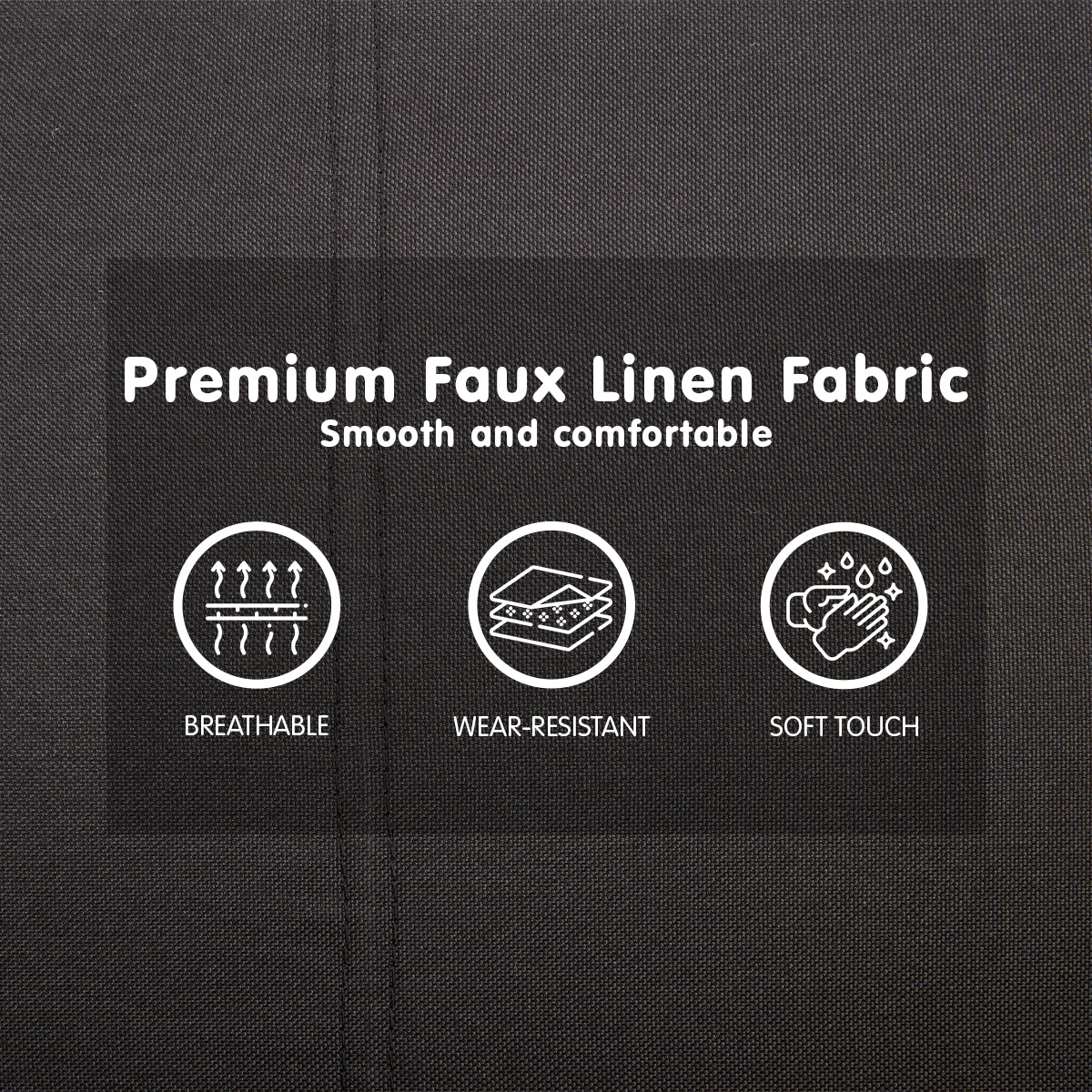 Sarantino Modular 3 Seater Sofa Bed - Black