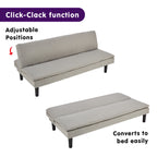Sarantino Light Grey Modular Sofa Bed