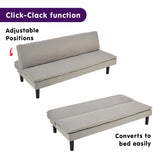 Sarantino Light Grey Modular Sofa Bed