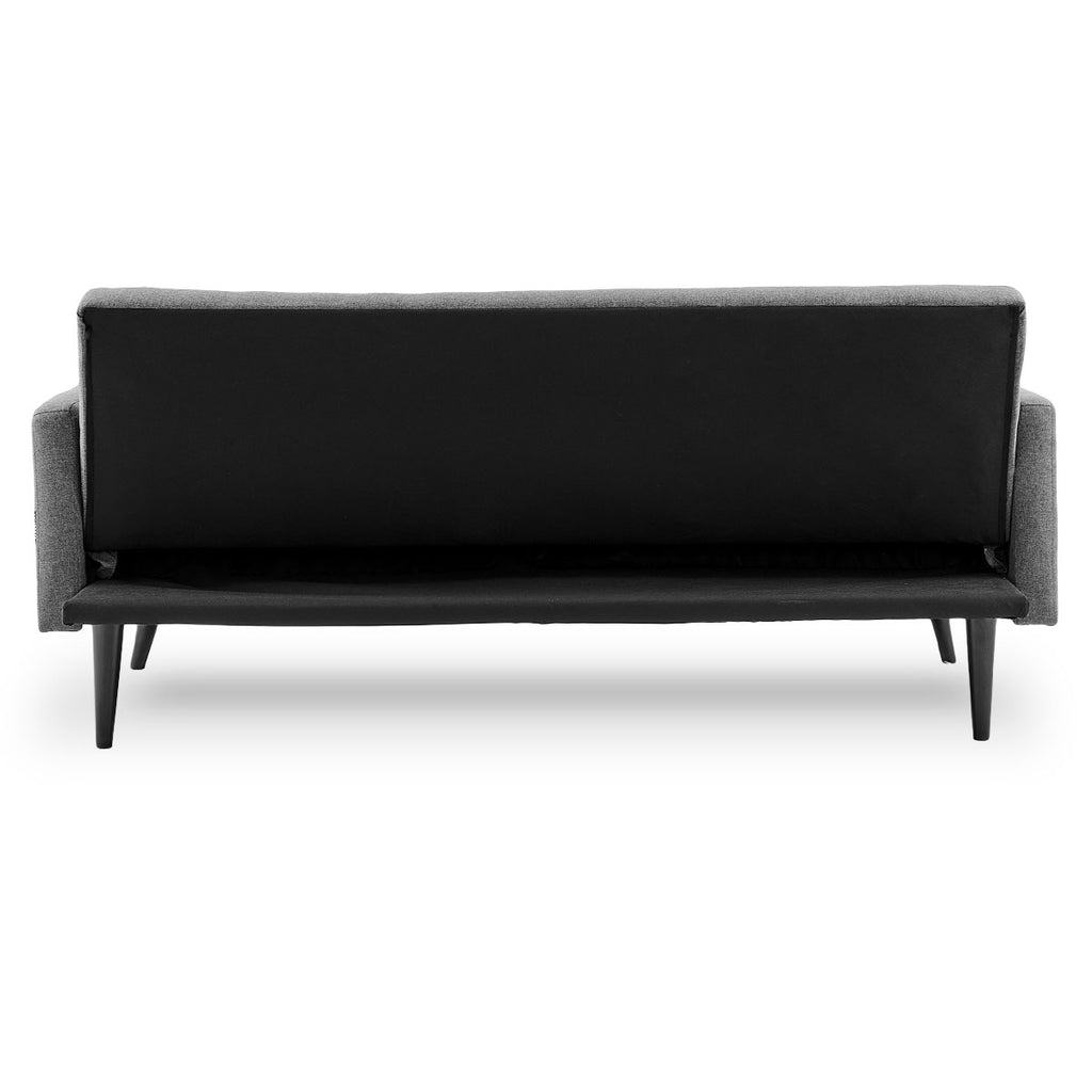 Sarantino Light Grey Tufted Sofa Bed