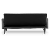 Sarantino Light Grey Tufted Sofa Bed