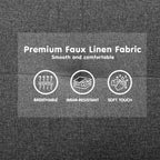 Sarantino Light Grey Tufted Sofa Bed