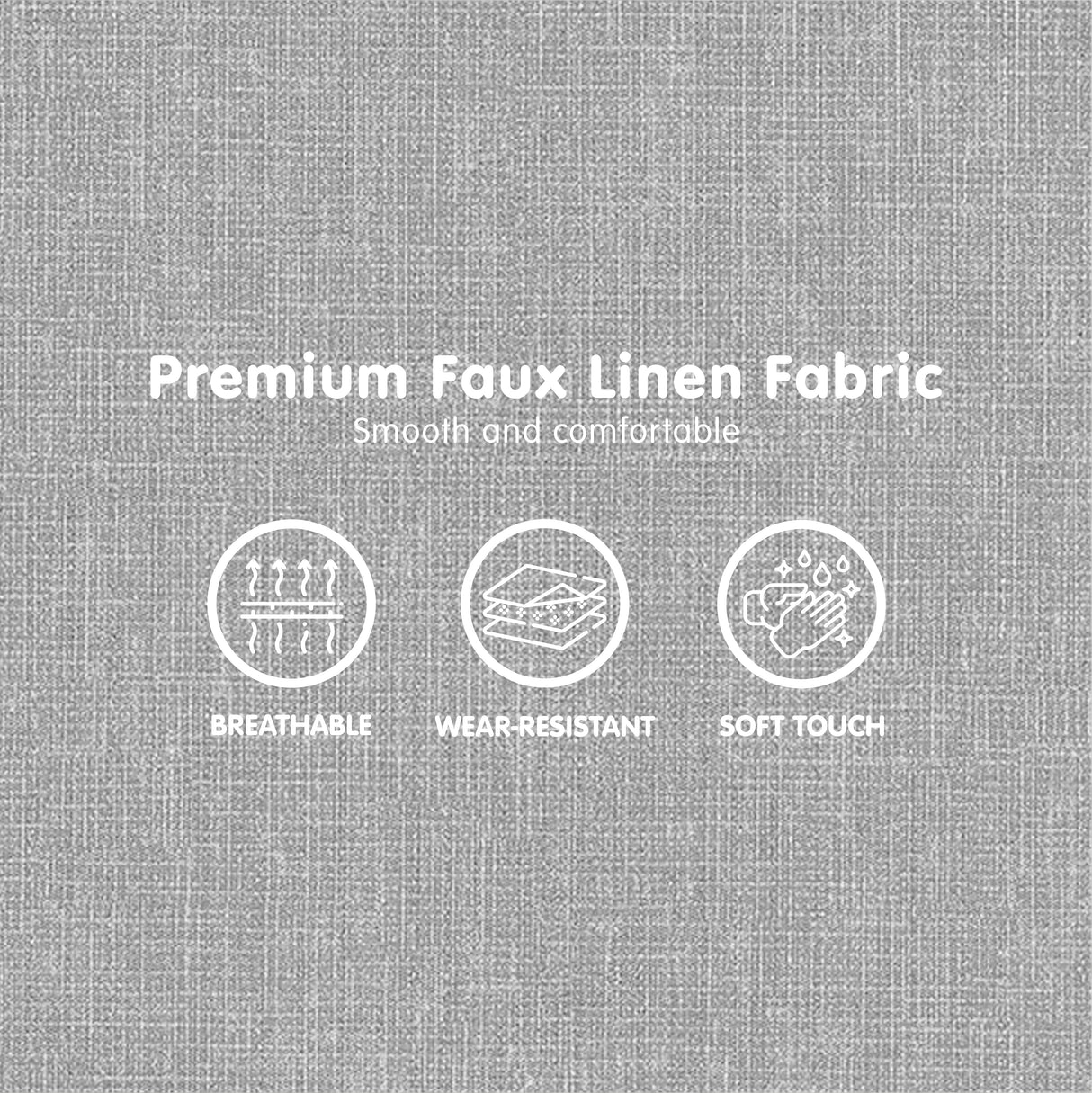 Sarantino Grey 2-Seater Adjustable Sofa Bed