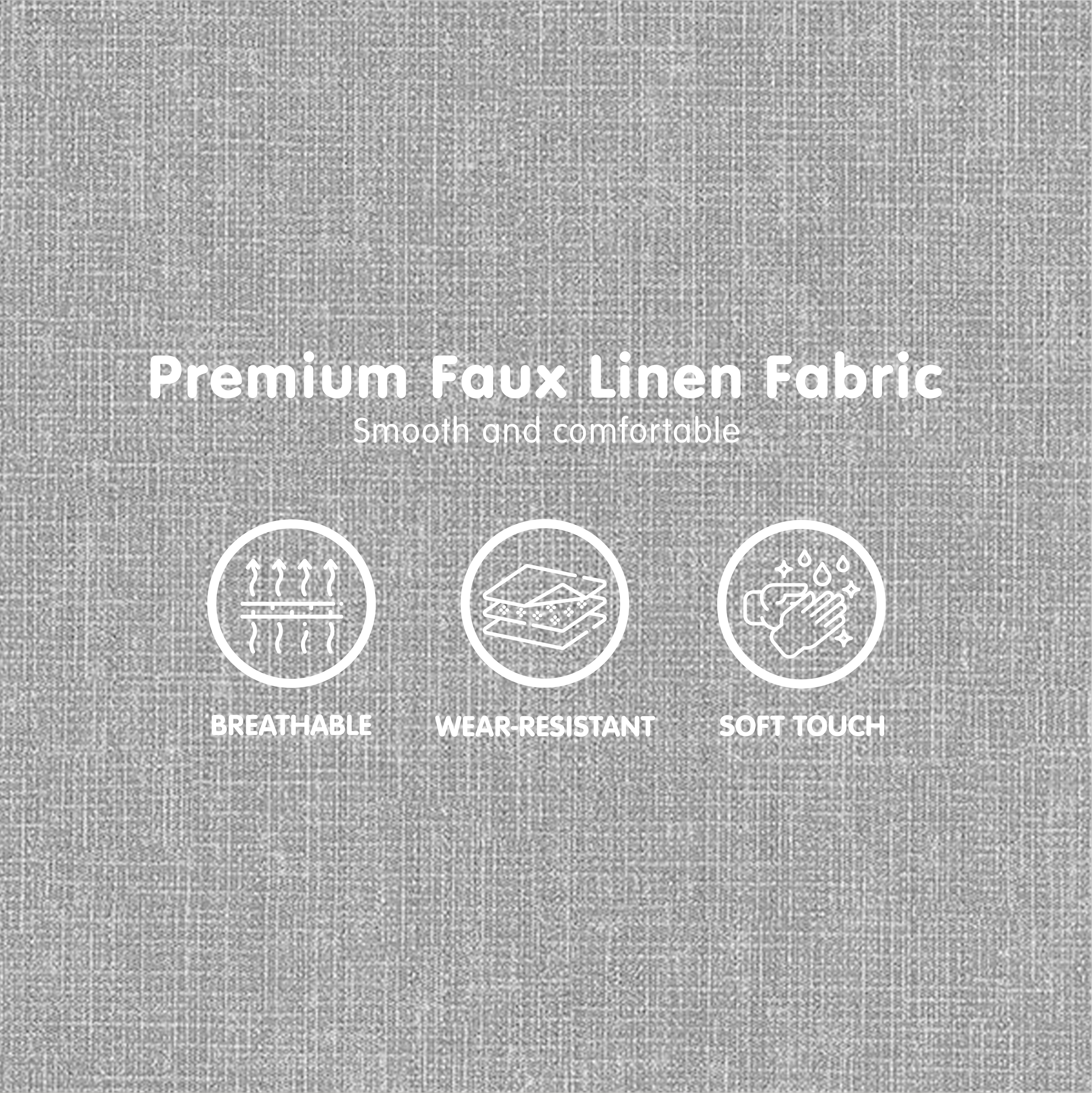 Sarantino Grey 2-Seater Adjustable Sofa Bed