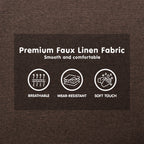 Sarantino Modern Brown 3-Seater Sofa Bed