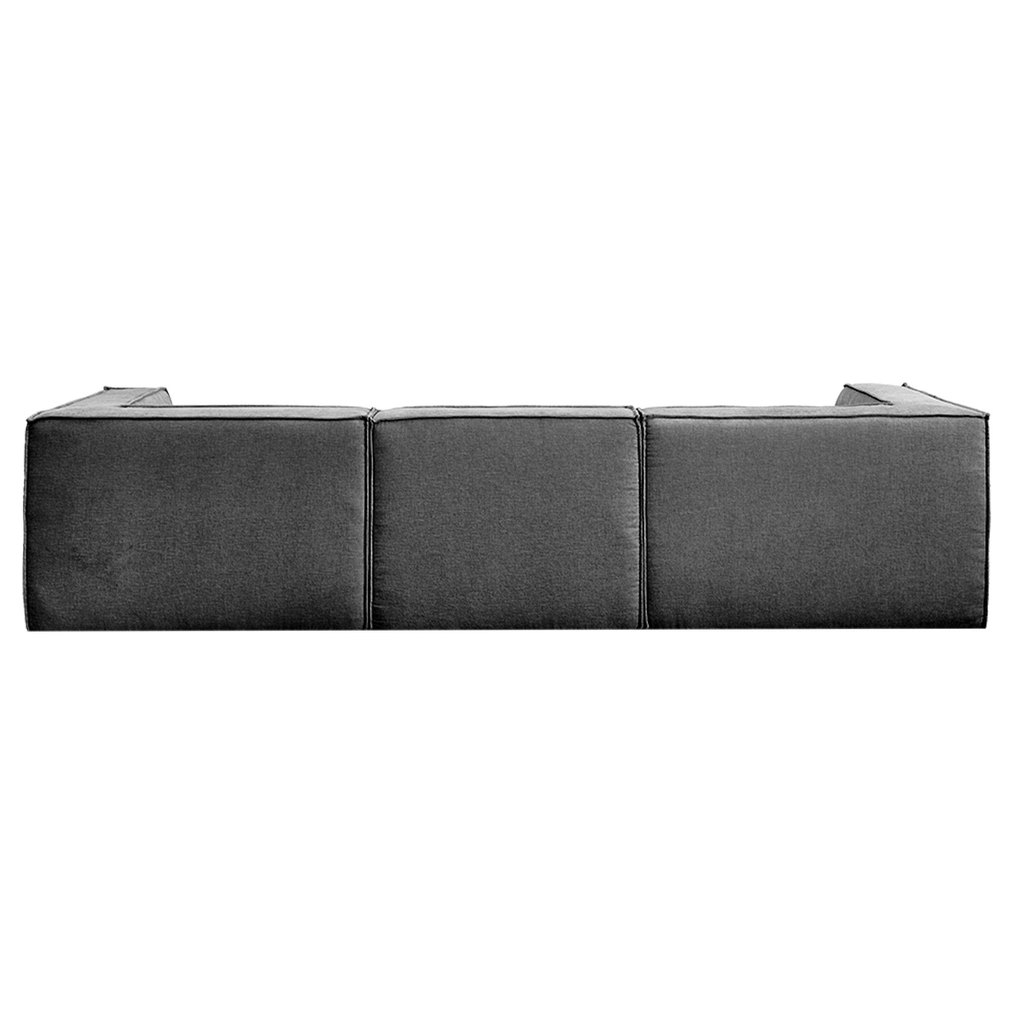 Sarantino Novi Modular 3-Seater Sofa with Ottoman