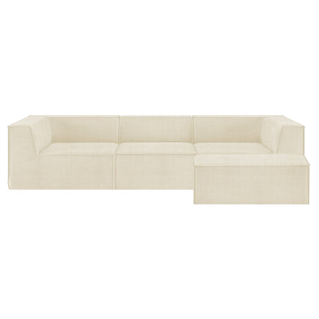 Sarantino Novi Cream Modular Sofa Set