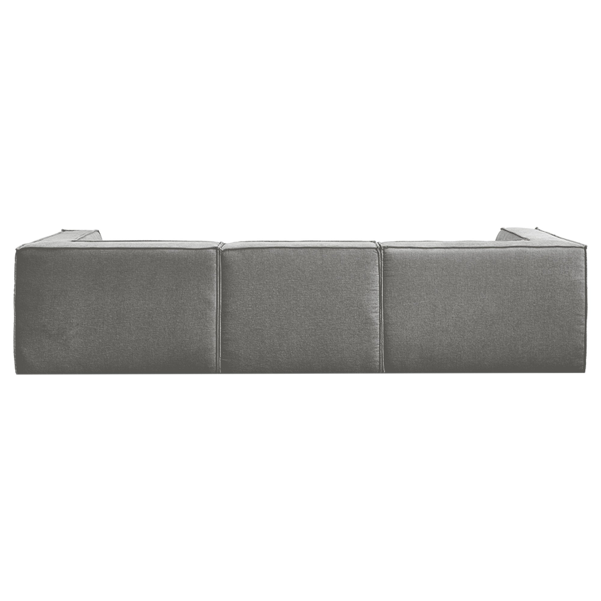 Sarantino Novi 3-Seater Modular Sofa in Grey