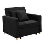 Sarantino Suri 3-in-1 Convertible Sofa Chair Bed Lounger