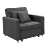 Sarantino Suri 3-in-1 Convertible Sofa Chair Bed Lounger