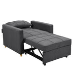 Sarantino Suri 3-in-1 Convertible Sofa Chair Bed Lounger
