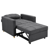 Sarantino Suri 3-in-1 Convertible Sofa Chair Bed Lounger