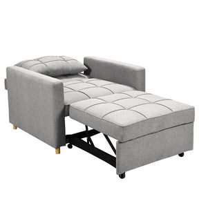 Sarantino Suri 3-in-1 Convertible Sofa Chair Bed Lounger