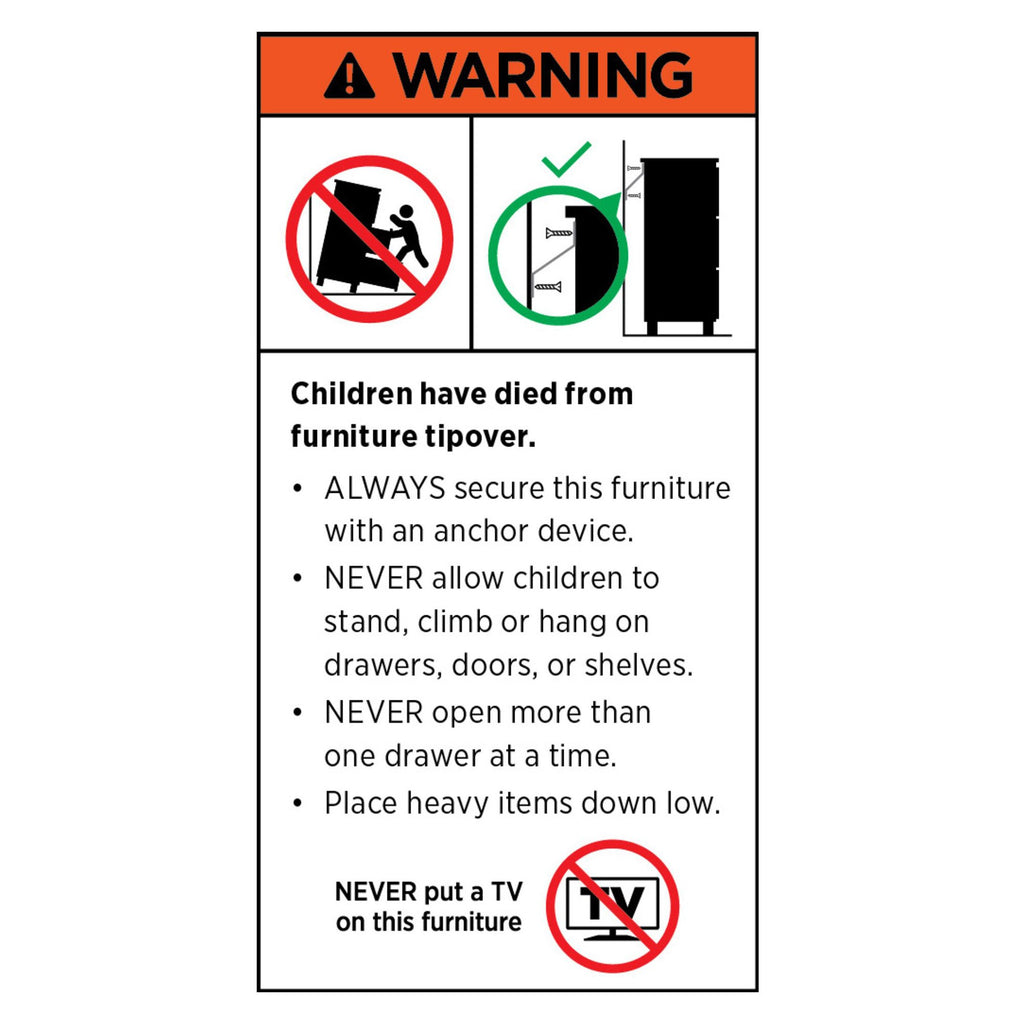 Sarantino Lucas Modern 3-Tier Bookshelf in White