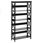 Sarantino Daphne 5-Tier Modern Bookshelf