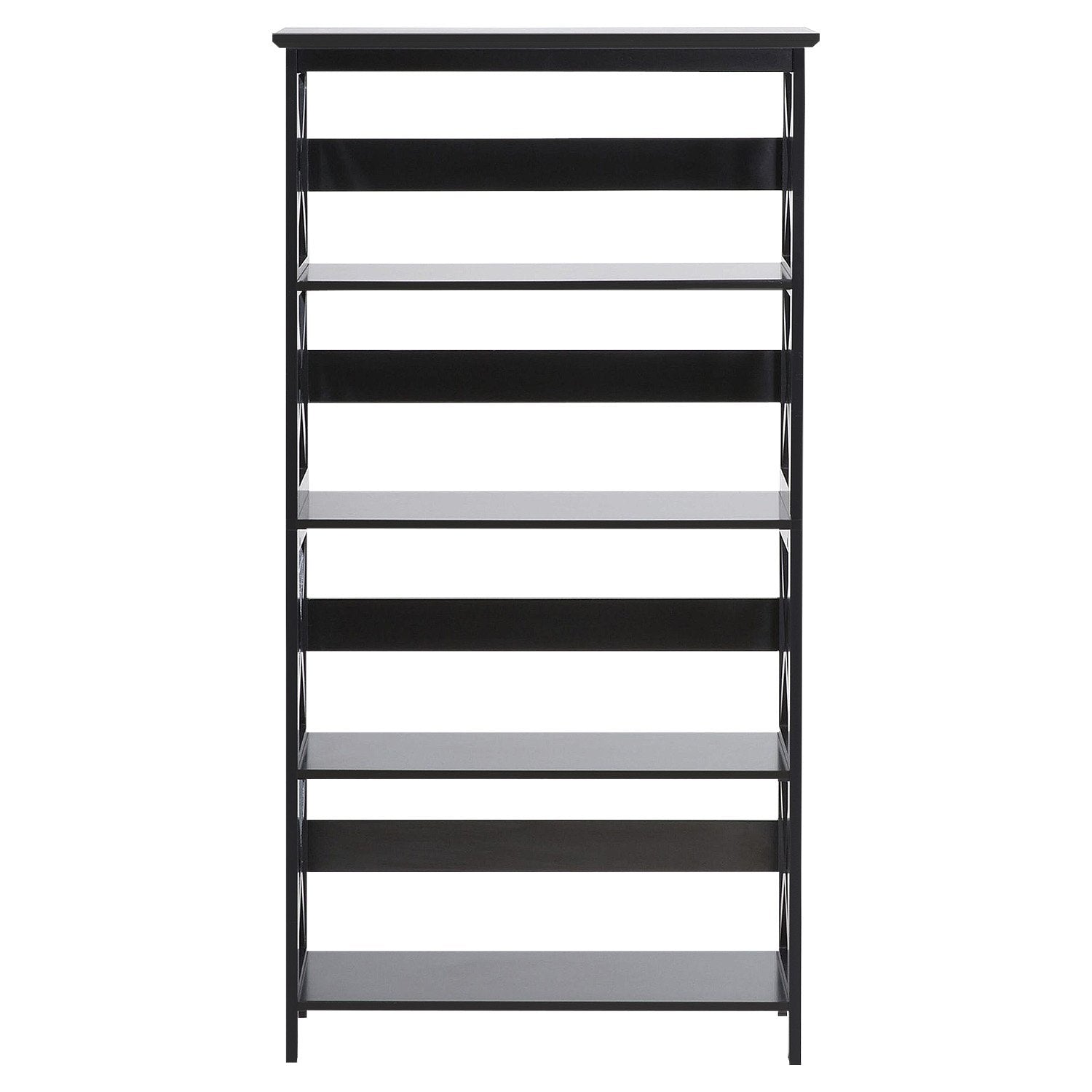 Sarantino Daphne 5-Tier Modern Bookshelf