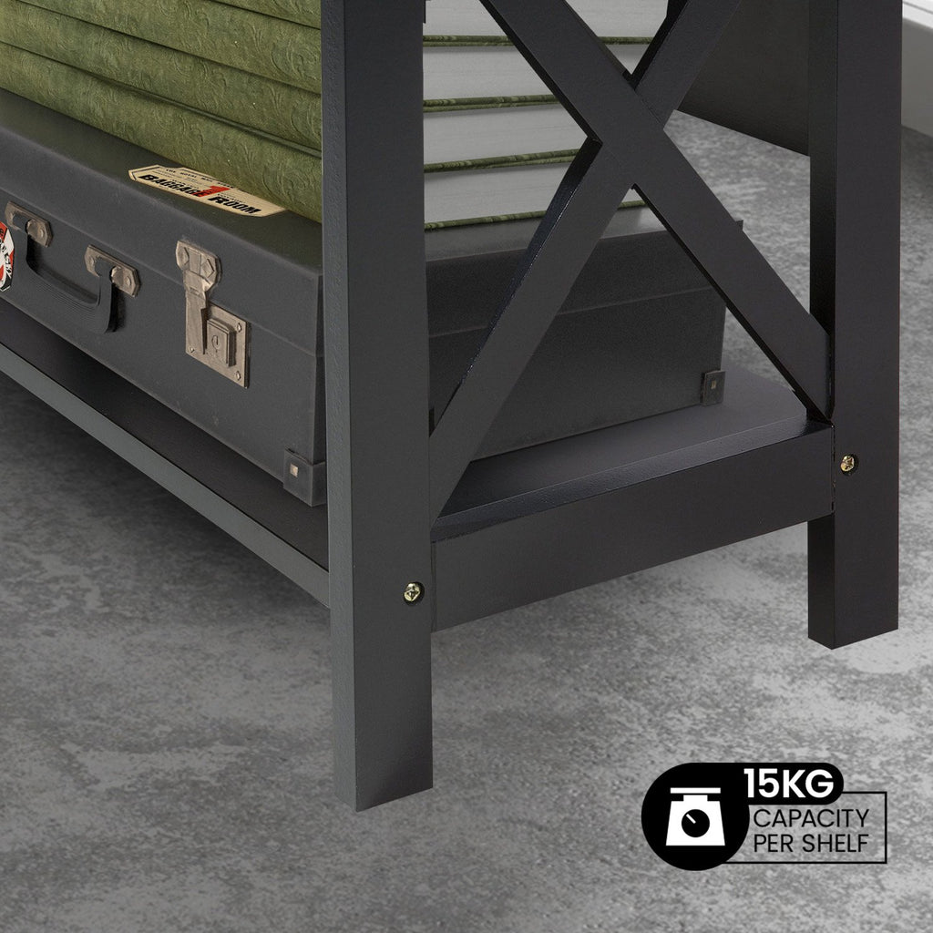 Sarantino Daphne 5-Tier Modern Bookshelf