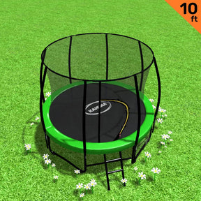 Kahuna 10ft Round Trampoline with Safety Enclosure