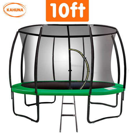 Kahuna 10ft Round Trampoline with Safety Enclosure