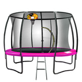 Kahuna 10ft Pink Outdoor Trampoline Set