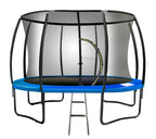 Kahuna 12ft Round Trampoline with Ladder and Net