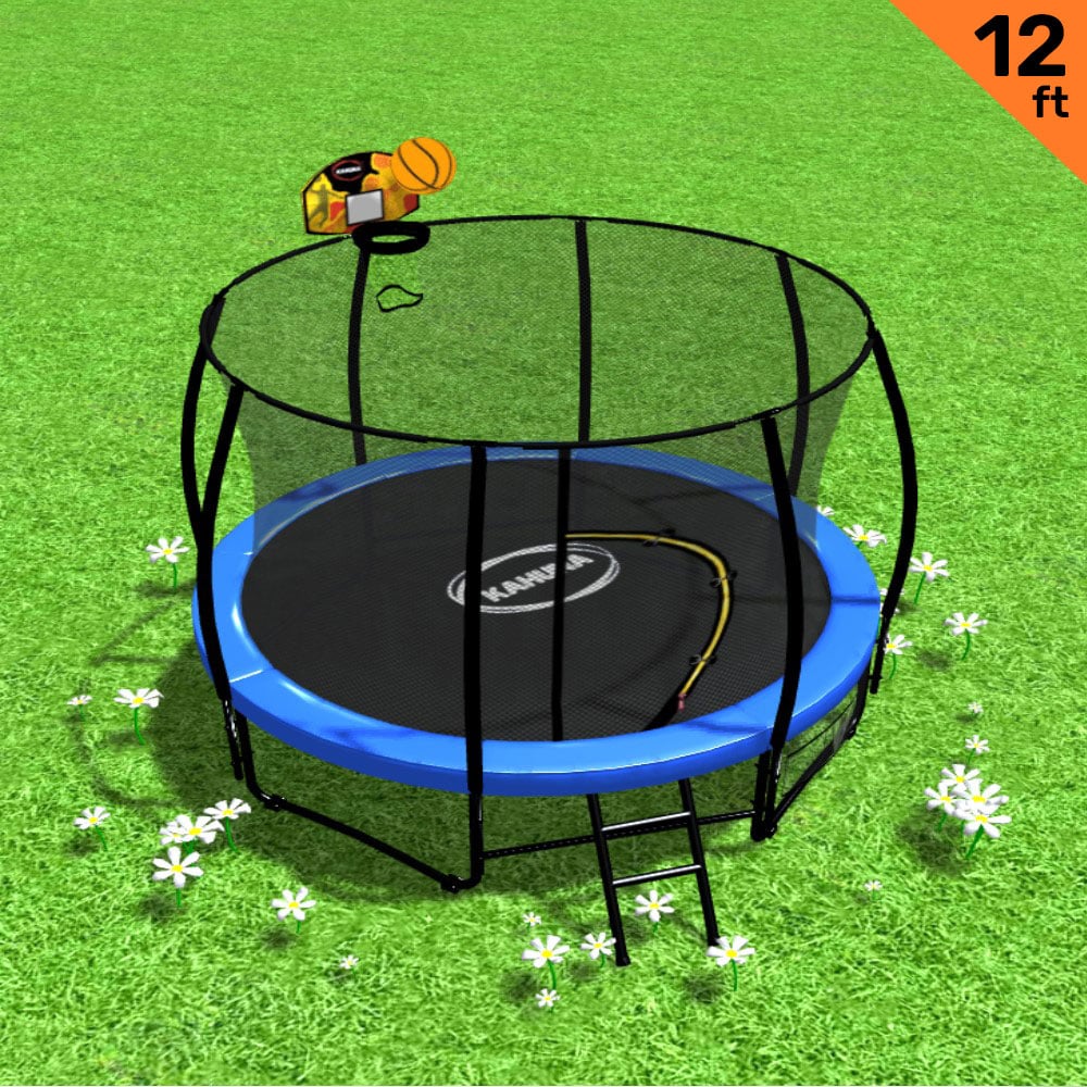 Kahuna 12ft Outdoor Trampoline with Safety Net