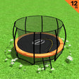 Kahuna 12ft Round Trampoline with Ladder