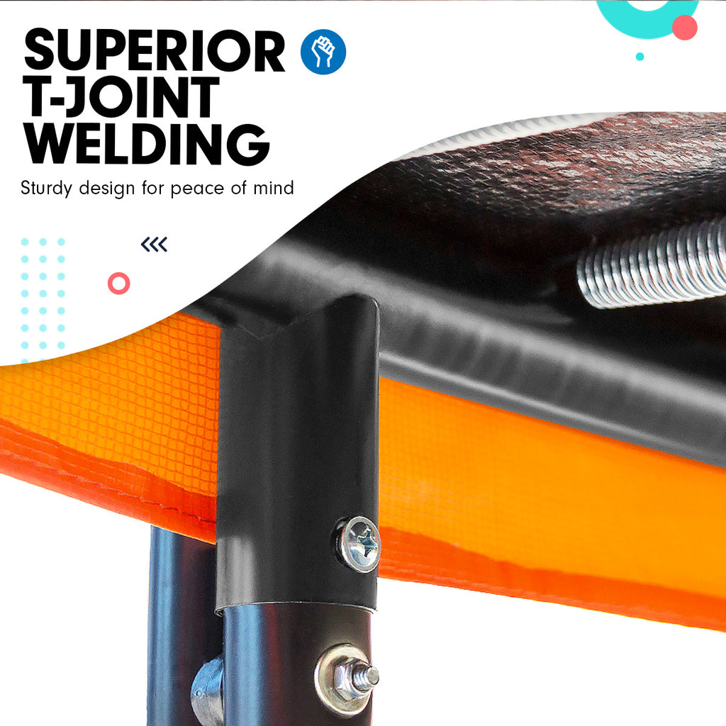 Kahuna 12ft Round Trampoline with Ladder