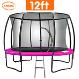 Kahuna 12ft Round Trampoline with Safety Enclosure
