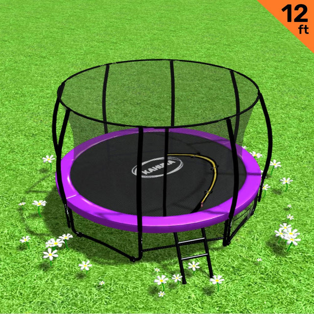 Kahuna 12ft Premium Trampoline with Safety Features