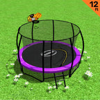 Kahuna 12ft Outdoor Trampoline with Safety Enclosure