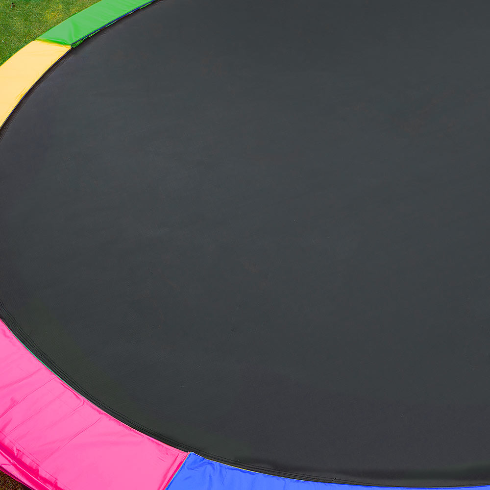 Kahuna 12ft Rainbow Trampoline with Ladder