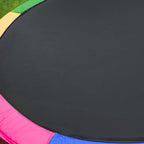 Kahuna 12ft Rainbow Outdoor Trampoline Set