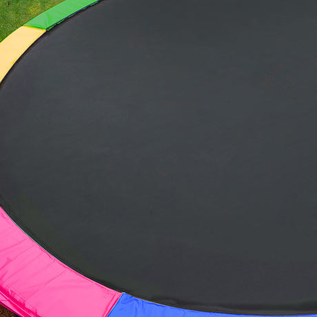 Kahuna 12ft Rainbow Outdoor Trampoline Set