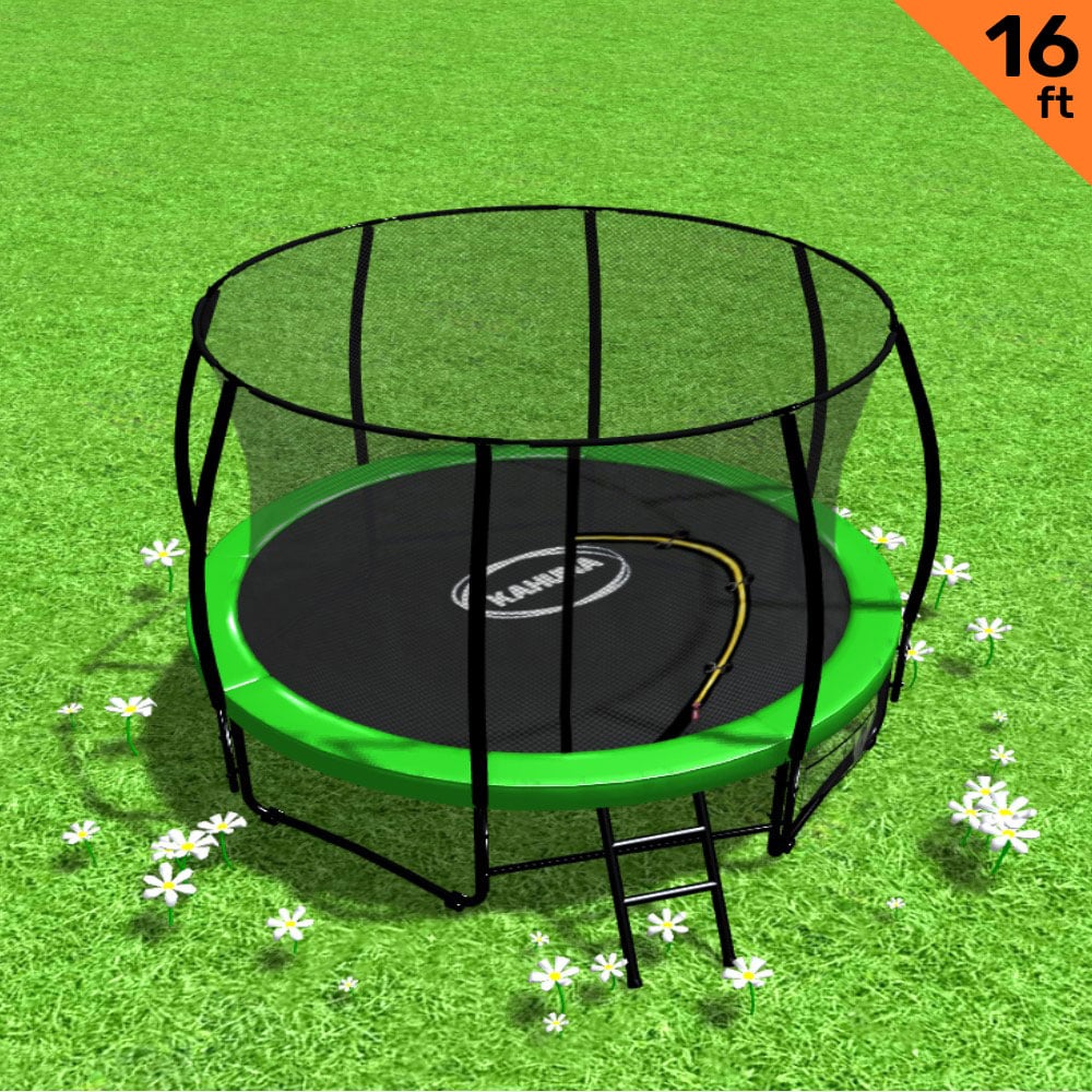 Kahuna 16ft Round Trampoline with Safety Net