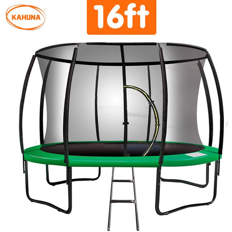 Kahuna 16ft Round Trampoline with Safety Net